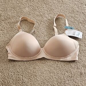 Beauty by Bali Wirefree T Shirt Bra 2pk Tan 38C